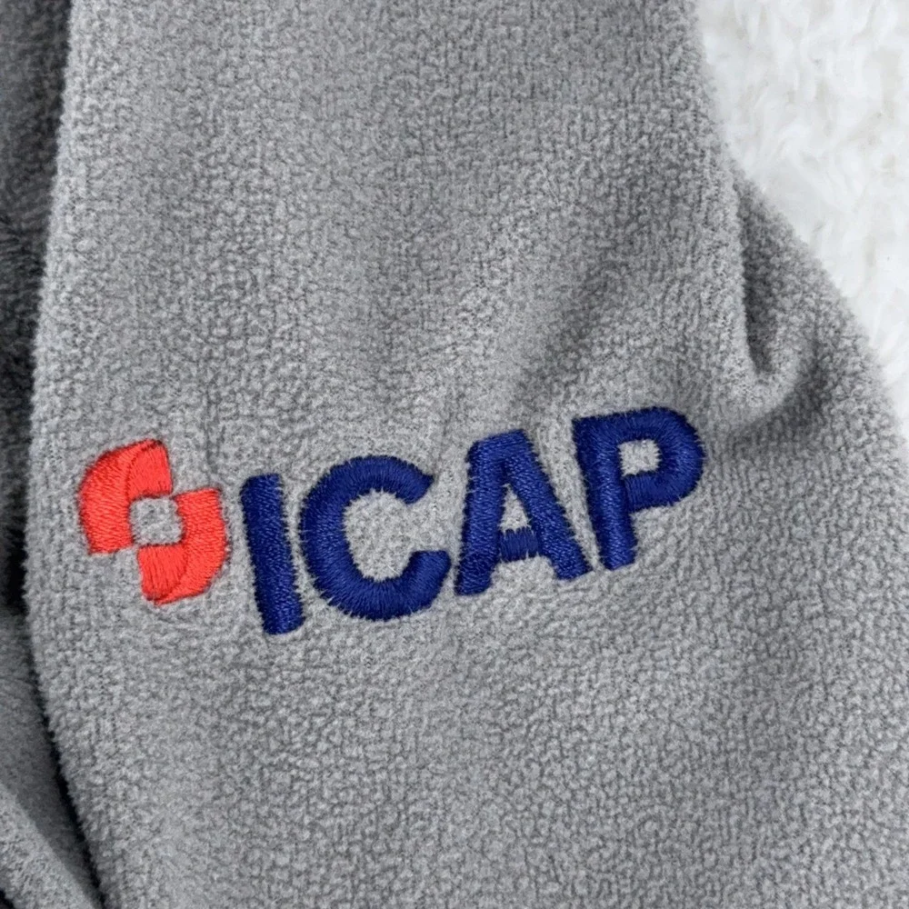 Patagonia Fleece Quarter‎ Zip Sweater Mens XL Gray Pullover Jacket